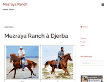 Tablet Screenshot of mezrayaranch.com